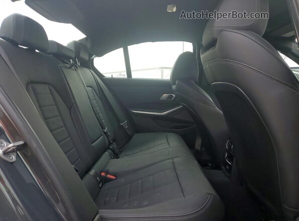 3MW89CW02S8F63493 2025 BMW 3 SERIES Gray Widok tylnych siedzeń