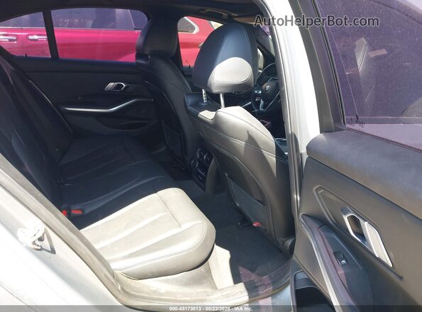 3MW89FF00P8D55931 2023 BMW 3 SERIES Silver VIN კოდის სტიკერის ხედი