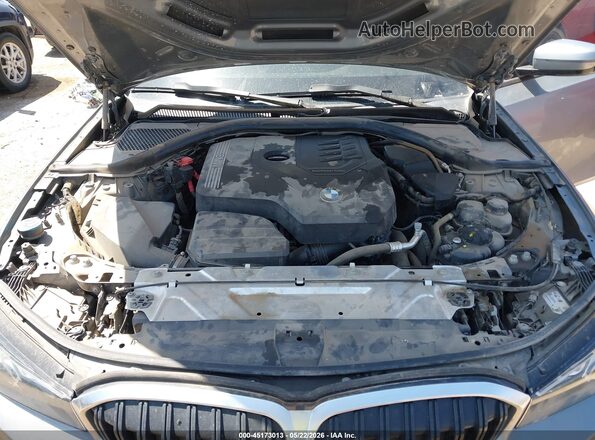3MW89FF00P8D55931 2023 BMW 3 SERIES Silver უკანა ხედი