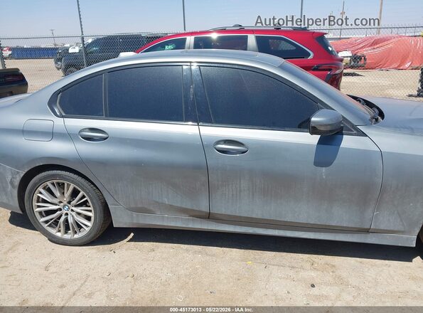 3MW89FF00P8D55931 2023 BMW 3 SERIES Silver უკანა სალონის ხედი