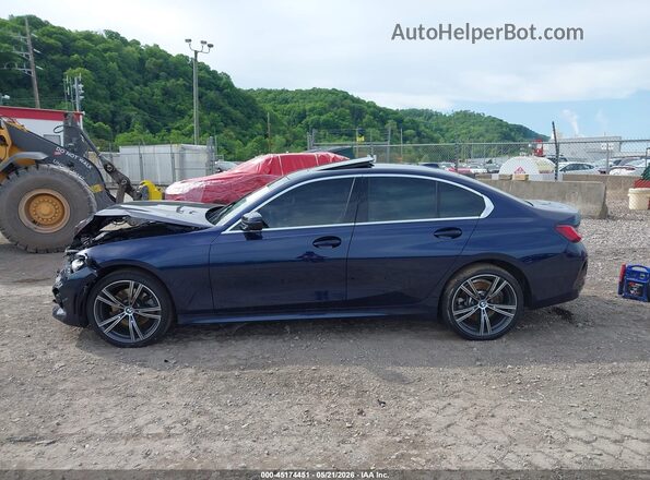 3MW89FF01P8D24008 2023 BMW 3 SERIES Blue Widok wnętrza 360 stopni