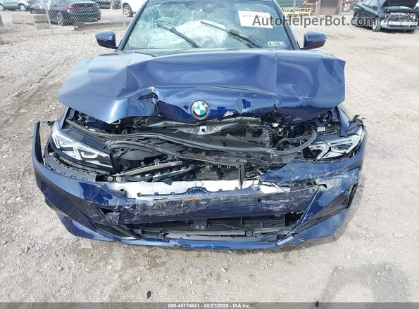 3MW89FF01P8D24008 2023 BMW 3 SERIES Blue Widok z przodu
