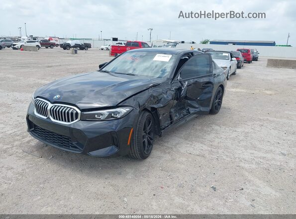 3MW89FF01R8E05268 2024 BMW 3 SERIES Black Przód lewy