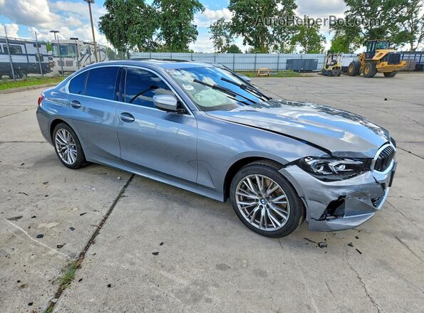 3MW89FF01R8E08137 2024 BMW 3 SERIES Gray Front right