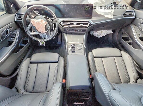 3MW89FF01R8E08137 2024 BMW 3 SERIES Gray Dashboard view