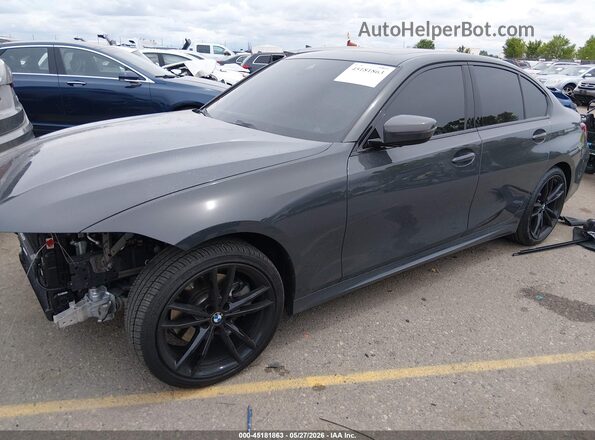 3MW89FF06P8D39023 2023 BMW 3 SERIES Gray Vista tres cuartos delantera izquierda