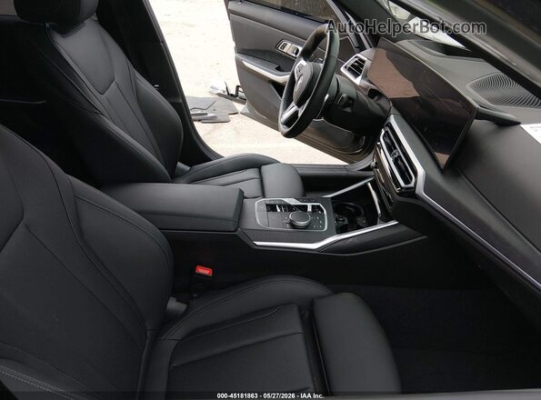 3MW89FF06P8D39023 2023 BMW 3 SERIES Gray Vista interior delantera