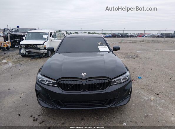 3MW89FF08P8D14897 2023 BMW 3 SERIES Black Vista del cuadro de instrumentos