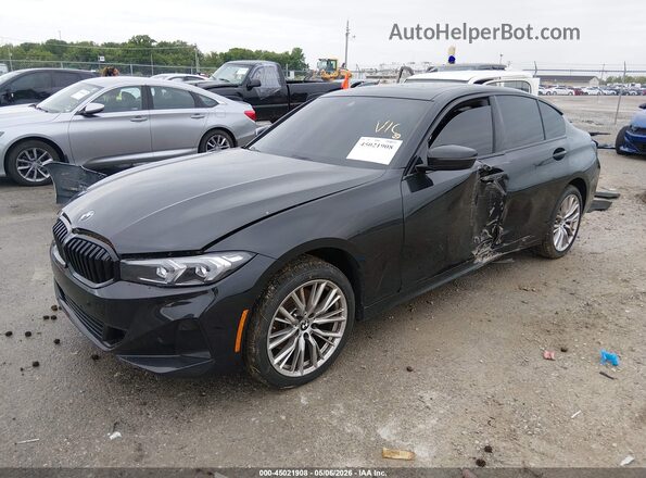 3MW89FF08P8D14897 2023 BMW 3 SERIES Black Vista tres cuartos delantera izquierda