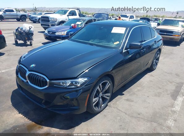 3MW89FF09R8E30077 2024 BMW 3 SERIES Black Przód lewy