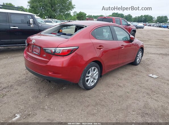 3MYDLBYV0HY185254 2017 TOYOTA YARIS IA Red Հետևի աջ