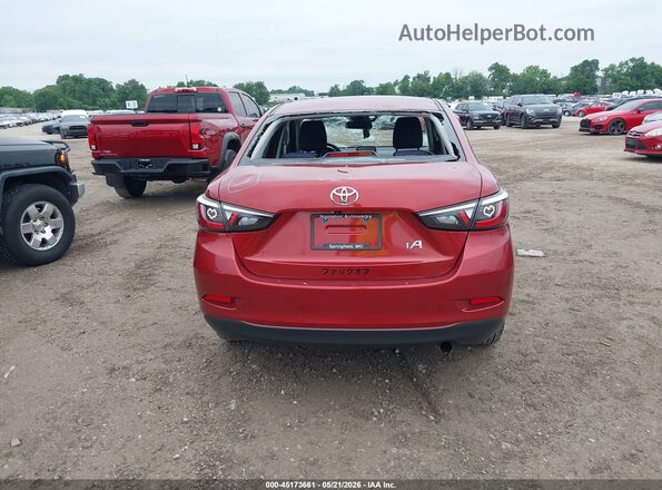 3MYDLBYV0HY185254 2017 TOYOTA YARIS IA Red 