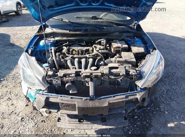 3MYDLBYV0JY325910 2018 TOYOTA YARIS IA Blue უკანა ხედი