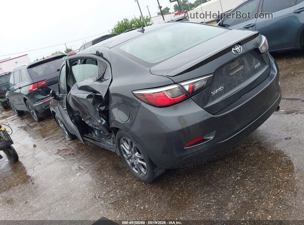 3MYDLBYV1KY513496 2019 TOYOTA YARIS Gray Задня ліва чверть