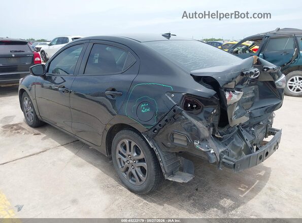 3MYDLBYV1KY515183 2019 TOYOTA YARIS Black Trasero izquierdo