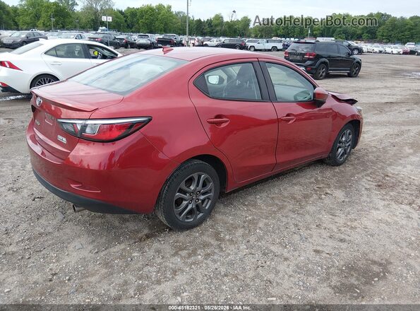 3MYDLBYV1KY519055 2019 TOYOTA YARIS Red Задня права чверть