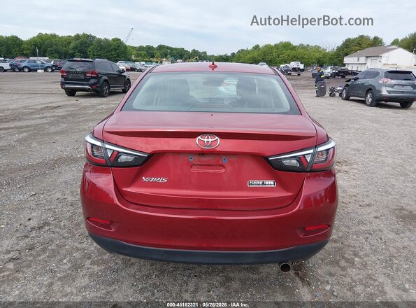 3MYDLBYV1KY519055 2019 TOYOTA YARIS Red 