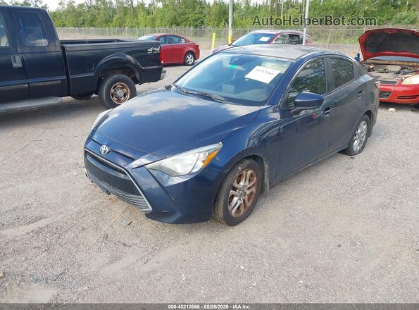3MYDLBYV2HY151297 2017 TOYOTA YARIS IA Blue Передня ліва чверть