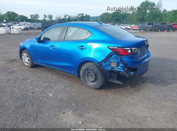 3MYDLBYV2KY520277 2019 TOYOTA YARIS Blue უკანა მარცხენა