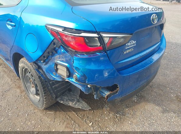 3MYDLBYV2KY520277 2019 TOYOTA YARIS Blue წინა ხედი