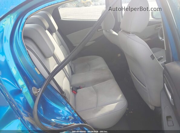 3MYDLBYV2KY520277 2019 TOYOTA YARIS Blue VIN კოდის სტიკერის ხედი