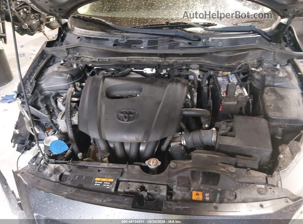 3MYDLBYV3HY185622 2017 TOYOTA YARIS IA Gray Հետևի տեսք