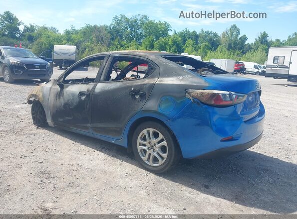 3MYDLBYV4HY147025 2017 TOYOTA YARIS IA Blue Задня ліва чверть