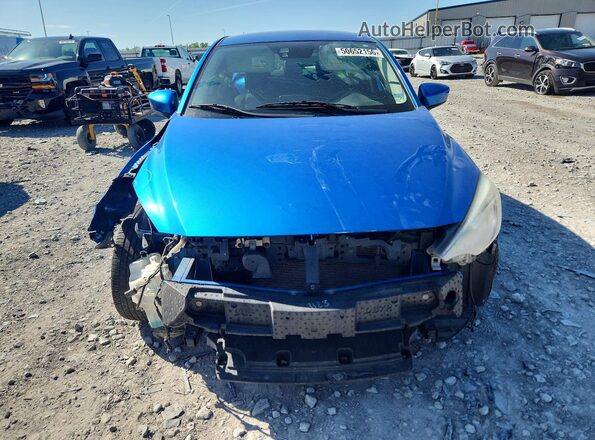 3MYDLBYV4JY331113 2018 TOYOTA YARIS Blue 
