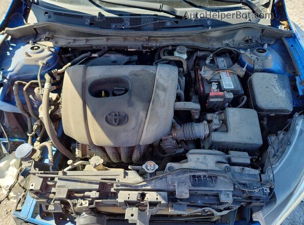 3MYDLBYV4JY331113 2018 TOYOTA YARIS Blue 