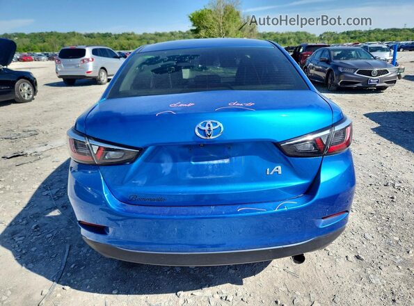 3MYDLBYV4JY331113 2018 TOYOTA YARIS Blue 