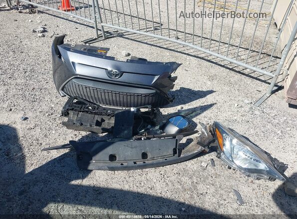 3MYDLBYV4KY502783 2019 TOYOTA YARIS Gray Instrument cluster view