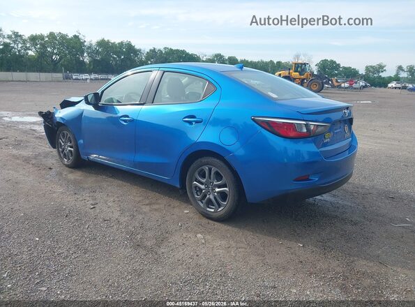 3MYDLBYV4KY521544 2019 TOYOTA YARIS Blue უკანა მარცხენა