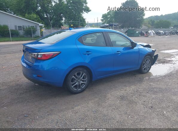 3MYDLBYV4KY521544 2019 TOYOTA YARIS Blue უკანა მარჯვენა
