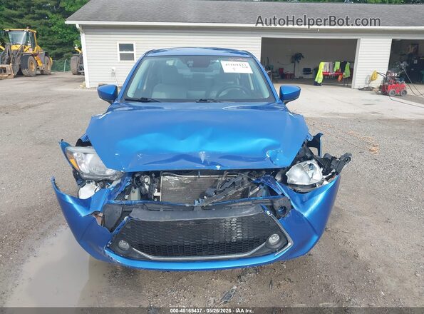 3MYDLBYV4KY521544 2019 TOYOTA YARIS Blue ხელსაწყოთა პანელის ხედი