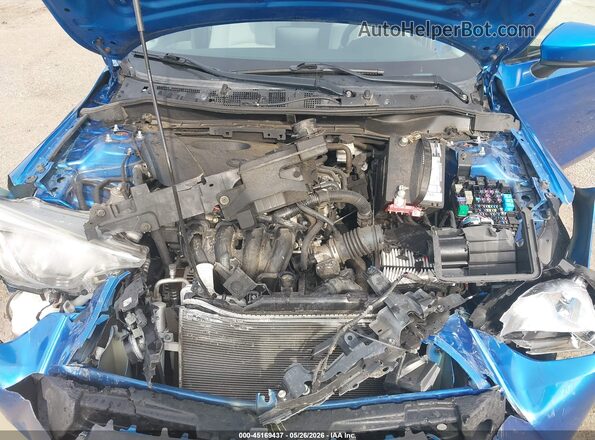 3MYDLBYV4KY521544 2019 TOYOTA YARIS Blue უკანა ხედი