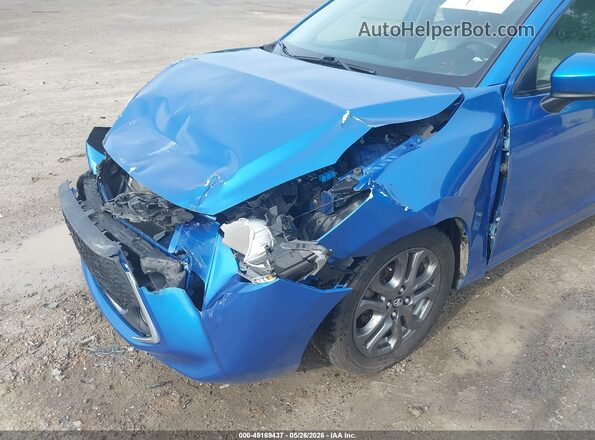 3MYDLBYV4KY521544 2019 TOYOTA YARIS Blue წინა ხედი