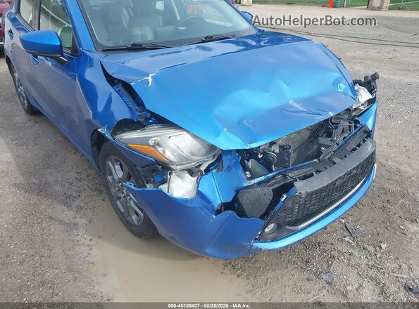 3MYDLBYV4KY521544 2019 TOYOTA YARIS Blue 