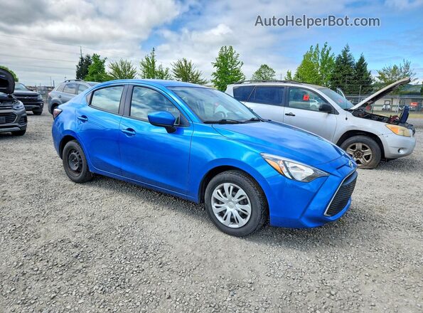 3MYDLBYV5KY506650 2019 TOYOTA YARIS Blue 
