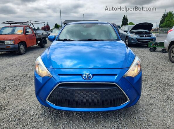 3MYDLBYV5KY506650 2019 TOYOTA YARIS Blue 