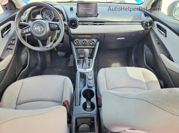 3MYDLBYV5KY506650 2019 TOYOTA YARIS Blue 