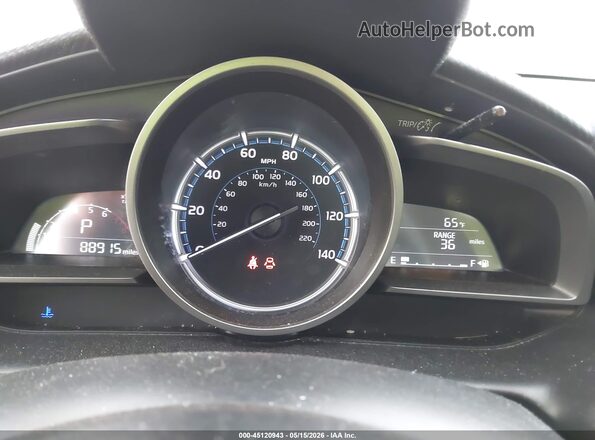 3MYDLBYV5KY517518 2019 TOYOTA YARIS Red Вид задніх сидінь