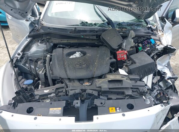 3MYDLBYV5KY526865 2019 TOYOTA YARIS Silver უკანა ხედი