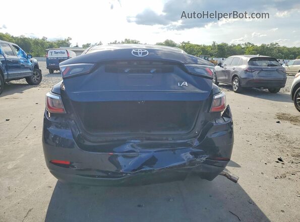 3MYDLBYV6HY176204 2017 TOYOTA YARIS Синий Вид сзади