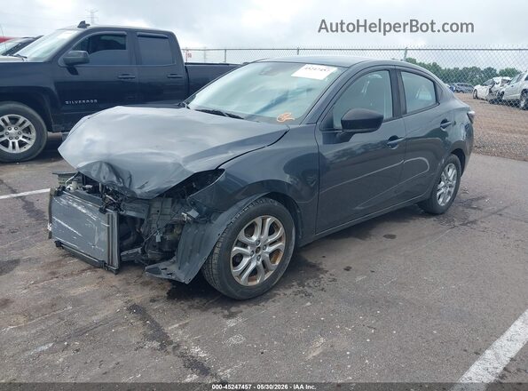 3MYDLBYV6HY184593 2017 TOYOTA YARIS IA Gray Առջևի ձախ երեք քառորդ տեսարան