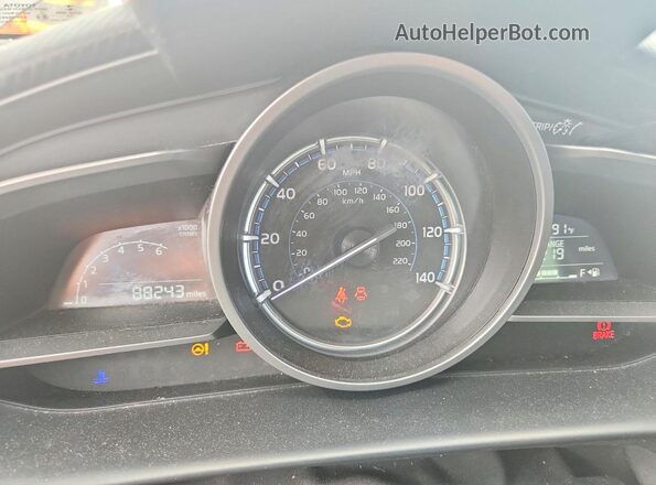 3MYDLBYV6KY503028 2019 TOYOTA YARIS Black Սարքավորումների վահանակի տեսք