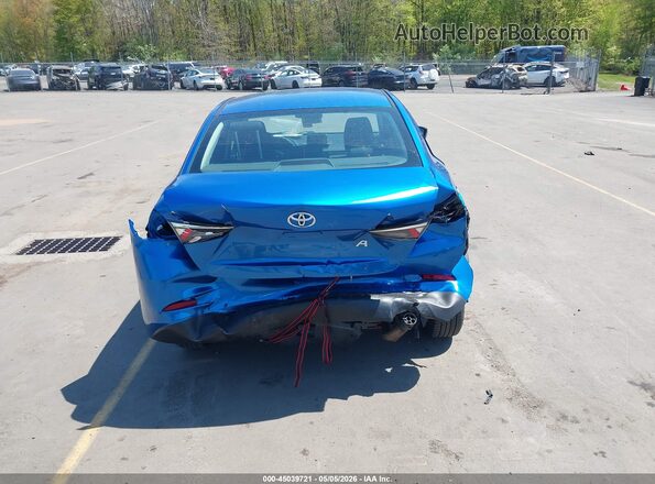 3MYDLBYV7JY329579 2018 TOYOTA YARIS IA Blue Vista frontal
