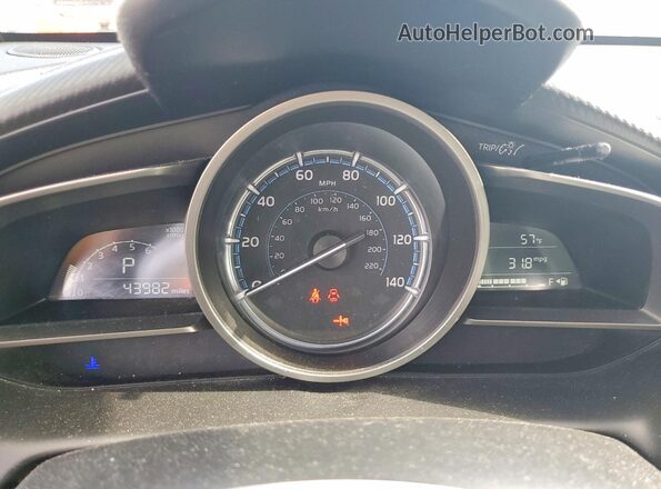 3MYDLBYV7KY521733 2019 TOYOTA YARIS Silver Vista del cuadro de instrumentos