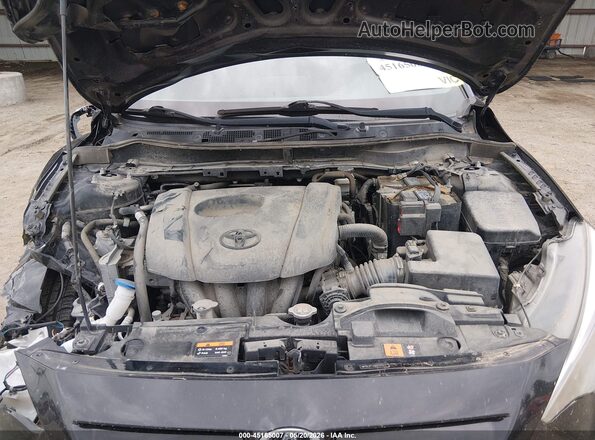 3MYDLBYV8HY155113 2017 TOYOTA YARIS IA Black უკანა ხედი