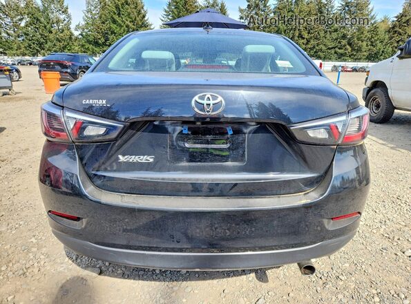 3MYDLBYV8KY522776 2019 TOYOTA YARIS Черный Вид сзади