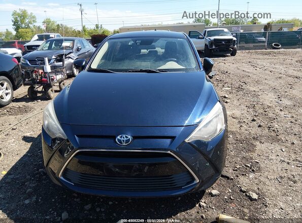 3MYDLBYV9HY162099 2017 TOYOTA YARIS IA Blue Սալոնի հետևի տեսք